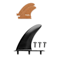 Miniatyrbillede 3 af 3: Album Surfboard Surfbræt Soft Top Kookalog Blackout X 7´11´´ Sort 241.3 cm