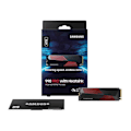 Miniatyrbillede 3 af 10: Samsung Ssd Harddisk 990 Pro Series Heatsink 4tb Rød