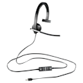 Miniatyrbillede 2 af 3: Logitech Hovedtelefoner H650e Mono Sort
