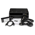 Miniatyrbillede 4 af 4: Startech Hdd/ssd Dockingstation Sdock4u33 Sdock4u33 2,5/3,5´´ 4 Bugter Sort