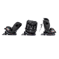 Miniatyrbillede 6 af 8: Babyauto Bilsæde Anura I-size 40 150 Giratoria Isofix Top Tether Sort
