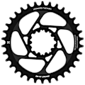 Miniatyrbillede 2 af 4: Leonardi Racing Direkte Montering Gecko Sram Bb30 0 Mm Offset Kæderring Sort 32t