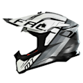 Miniatyrbillede 1 af 2: Mt Helmets Motocross Hjelm Falcon Thr Hvid,Sort XL