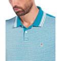 Pikkukuva 3 / 3: Original Penguin Int Tipped Jacquard Front Lyhythihainen Pikeepaita Sininen L Mies