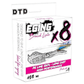 Miniatyrbillede 1 af 3: Dtd Flettet Line Eging X8 Blå 0.125 mm
