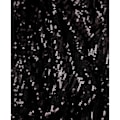 Miniatyrbillede 2 af 3: Superdry Sequin Wrap Langærmet Kort Kjole Sort L Kvinde