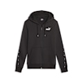 Miniatyrbillede 1 af 2: Puma Sweatshirt Med Fuld Lynlås Ess Tape Fl Sort S Kvinde