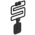 Miniatyrbillede 3 af 8: Sena Talkie Single Pack Intercom Sort