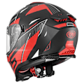 Miniatyrbillede 2 af 6: Premier Helmets 23 Typhoon Rs92bm Pinlock Included Fullface-hjelm Sort L