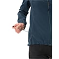 Miniatyrbillede 4 af 4: Vaude Bike Wintry Iv Soft Shell Jakke Blå 38 Kvinde