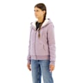 Miniatyrbillede 4 af 7: Superdry Essential Borg Lined Sweatshirt Med Lynlås Lilla XS Kvinde
