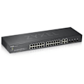 Miniatyrbild 3 av 4: Zyxel Gs1920-24v2-eu0101f 24 Port Hub Switch Svart