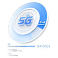 Miniatyrbillede 6 af 10: Tp-link Router 5g Ax3000 Whm Wifi Transparent