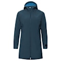 Miniatyrbillede 3 af 7: Vaude Moena Softshell Parka Blå 36 Kvinde
