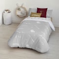 Miniatyrbillede 1 af 4: Play Fabrics Dynetæppe Med Knapper Harry Potter Universe Til 90 Seng 155x220 Cm