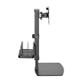 Miniatyrbild 3 av 7: Aisens Monitorstativ Dt32tsr-165 Silver
