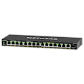 Miniatyrbillede 1 af 5: Netgear Kontakt Gs316epp 16 Havne Sort