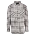 Miniatyrbillede 3 af 10: Urban Classics Lang ærmet Skjorte Oversized Check Grå L Mand
