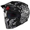 Pikkukuva 1 / 9: Mt Helmets Streetfighter Sv Hellish Modulaarinen Kypärä Musta M
