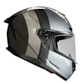Miniatyrbillede 1 af 4: Hebo Fuld Ansigtshjelm Rush Full Race Helmet Sort M