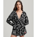 Pikkukuva 1 / 6: Superdry Romper Vintage Beach Musta L Nainen