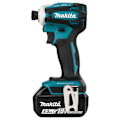 Miniatyrbillede 2 af 7: Makita Akku Slagboremaskine Dtd172rtj Blå,Sort