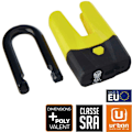 Pikkukuva 4 / 9: Urban Security Riippulukko Mini U Sra U9dy Universal Keltainen