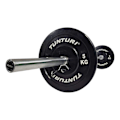 Miniatyrbillede 5 af 9: Tunturi Disk Bumper Plate Sort 20 kg
