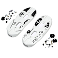 Miniatyrbillede 1 af 2: Mesmer Inline Skates Bundplade Souls Jb Transparent EU 41-42
