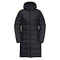 Miniatyrbillede 1 af 4: Jack Wolfskin Lenauplatz Frakke Sort M Kvinde