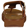Miniatyrbild 5 av 6: Fitflop Slides Buckle Leather Toe-post Brun EU 38 Kvinna