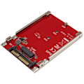 Miniatyrbillede 1 af 2: Startech Adapter M.2 To U.2 M.2 Pcie Nvme Ssds Rød