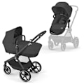 Pikkukuva 1 / 8: Cybex Lastenrattaat Eos Lux Musta