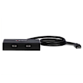 Miniatyrbillede 2 af 2: Lindy 2 Usb 3.2 Gen 2 Usb C Hub Sort