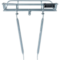 Miniatyrbillede 2 af 4: Basil Pannier Rack Front Carrier Portland 26-28´ Sort Max 10 kg