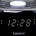Miniatyrbillede 4 af 4: Lenco Clockradio Cr-12 Sort