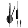 Miniatyrbillede 5 af 6: Epos Headset I Adapt 135t Usb Ii Sort