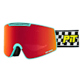 Miniatyrbillede 1 af 7: Pit Viper The Snowmachine Proform Skibriller Orange Red Revo/CAT3+CAT1