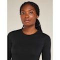 Miniatyrbillede 4 af 7: Icebreaker Merino Core Heavyweight Langærmet Baselayer Sort S Kvinde
