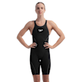 Miniatyrbillede 1 af 10: Speedo Åben Ryg Konkurrence Badedragt Fastskin Lzr Pure Intent 2.0 Sort 24 Kvinde