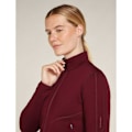 Miniatyrbillede 4 af 6: Icebreaker Merino 560 Realfleece Elemental Ii Sweatshirt Med Lynlås Rød L Kvinde