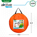 Miniatyrbillede 7 af 7: Aktive Fodbold Mål Pop-up Orange,Sort