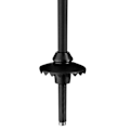 Miniatyrbillede 7 af 7: Leki Alpino Polakker Qntm Sort 135 cm