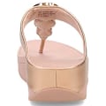 Miniatyrbild 7 av 7: Fitflop Slides Halo Bead-circle Metallic Toe-post Rosa EU 40 Kvinna