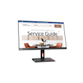 Miniatyrbillede 1 af 8: Lenovo Thinkvision S24i-30 23.8´´ 4k Ips Wled Skærm 100hz  One Size / EU Plug