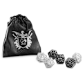 Miniatyrbillede 6 af 6: Go Dice Skaller Rpg D4/d8/d10/d12/d20/d100