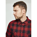Miniatyrbillede 3 af 8: Urban Classics Basic Flannelskjorte Sort L Mand