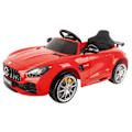 Miniatyrbillede 1 af 5: Devessport Radiostyrende Elbil Mercedes Gtr Sort 3-8 Years