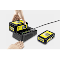 Miniatyrbillede 4 af 5: Karcher 2445032 18v Batteri Oplader Sort