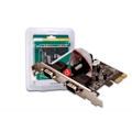 Miniatyrbild 1 av 2: Assmann Expansionskort Digitus Serial Interface 2 Port Pcie Guld